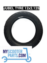 MERCANE ELECTRIC SCOOTER, GENUINE JUBEL TYRE 12x2.125 myscooterparts.com